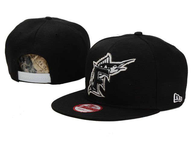 MLB FlorNUa Marlins Snapback Hat NU02
